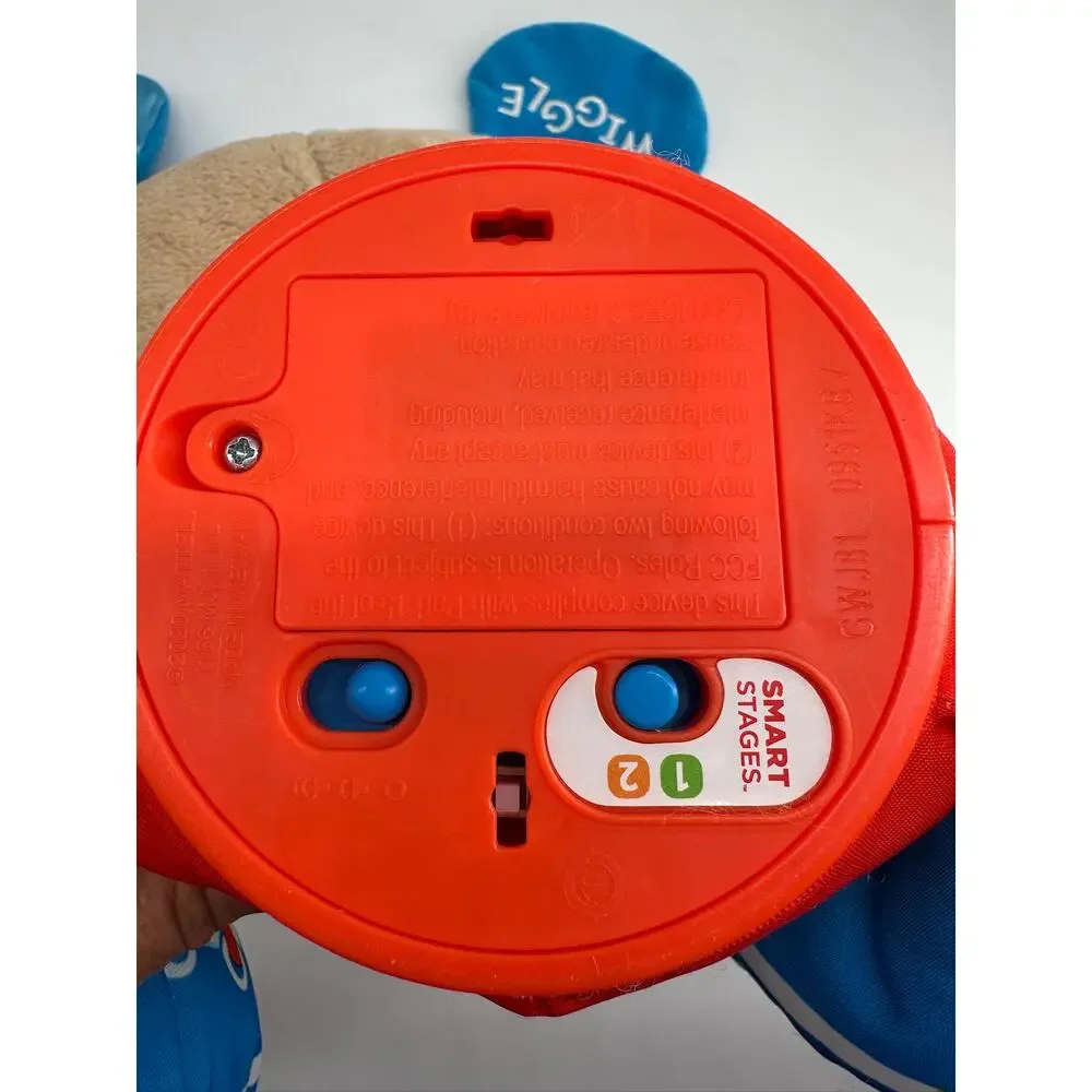 Fisher Price Laugh & Learn Puppy Smart Stages Interactive Plush Torn Back
